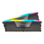32GB (2 x 16GB) VENGEANCE® RGB DDR5 6000MT/s, CL38, Grey, RGB LED, DIMM Memory