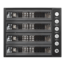 BPU-340SATA-KL 3x 5.25&quot; to 4x 3.5&quot; 2.5&quot; SAS SATA 6 Gbps HDD SSD Hot-swap Rack with Key Lock