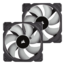 ML120 2 x 120mm, 2400 RPM, 75 CFM, 37 dBA, Cooling Fans