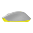 M330 Silent Plus, 1000-dpi, Wireless, Grey/Yellow, Optical Mouse