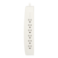 P606, 6 Outlets, 6-ft cord, 125V/15A, White, Surge Protector