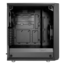 Meshify C TG Clear, Tempered Glass, No PSU, ATX, Black, Mid Tower Case