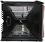Xaser VI Black/Red Full-Tower Case w/ Window, EATX, 10 slots, No PSU, SECC