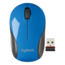 M187, 1000-dpi, Wireless, Blue, Optical Mouse