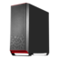 Primera PM02, Tempered Glass, No PSU, ATX, Black, Mid Tower Case