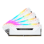 32GB Kit (4 x 8GB) VENGEANCE® RGB Pro DDR4 3200MHz, CL16, White, RGB LED, DIMM Memory