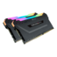 16GB Kit (2 x 8GB) VENGEANCE® RGB Pro DDR4 3200MHz, CL16, Black, RGB LED, DIMM Memory