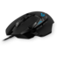 G502, 1 RGB Zones, 16000-dpi, Wired, Black, HERO Gaming Mouse