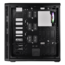View 37 ARGB, Acrylic Side Panel, No PSU, E-ATX, Black, Mid Tower Case