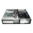 D-230HN-DT, Black HDD Handle, 3 x 3.5&quot; Hotswap Bay, No PSU, microATX, Black, 2U Desktop Chassis
