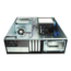 D-340HN-DT-BLUE, Blue HDD Handle, 1x Slim 5.25", 3x 3.5", 4x 3.5" Hotswap Bays, No PSU, ATX, Black/Blue, 3U Chassis