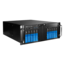 D410-DE10BL-25TU, Blue HDD Handle, 1x Slim Line 5.25&quot;, 10x 3.5&quot;, 1x 2.5&quot; Hotswap, E-ATX, Black/Blue, 4U Chassis