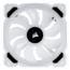 LL120 RGB White 120mm, 2200 RPM, 63 CFM, 36 dBA, Cooling Fan