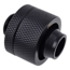 Eiszapfen 19/13mm (OD 3/4" ID 1/2")  G1/4" Compression Fitting - Deep Black