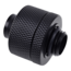 Eiszapfen 19/13mm (OD 3/4" ID 1/2")  G1/4" Compression Fitting - Deep Black