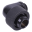 HF 19/13mm (OD 3/4&quot; ID 1/2&quot;) Compression Fitting 90° Rotatable G1/4 - Deep Black