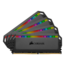 32GB Kit (4 x 8GB) DOMINATOR® PLATINUM RGB DDR4 3600MHz, CL16, Black, RGB LED, DIMM Memory