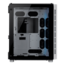 Crystal 680X RGB, Tempered Glass, No PSU, E-ATX, White, Mid Tower Case