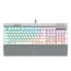 K70 RGB MK.2 SE, Per Key RGB, Cherry MX Speed Silver, Wired, White, Mechanical Gaming Keyboard