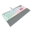 K70 RGB MK.2 SE, Per Key RGB, Cherry MX Speed Silver, Wired, White, Mechanical Gaming Keyboard