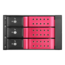 BPN-DE230HD-RED Trayless 2x 5.25&quot; to 3x 3.5&quot; 12Gb/s HDD Hot-swap Rack