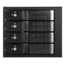 BPN-DE340HD-BLACK Trayless 3x 5.25&quot; to 4x 3.5&quot; 12Gb/s HDD Hot-swap Rack