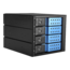 BPN-DE340HD-BLUE Trayless 3x 5.25" to 4x 3.5" 12Gb/s HDD Hot-swap Rack