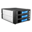 BPU-230HD-BLUE 2x 5.25" to 3x 3.5" 2.5" 12Gb/s HDD SSD Hot-swap Rack
