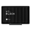 8TB BLACK D10 Game Drive, USB 3.2 Gen 1, Portable, Black, External Hard Drive