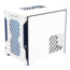 MCL1.0, Acrylic Side Panel, No PSU, ATX, Matte White/Frosted Blue, Mid Tower Case