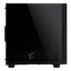 AORUS C300 GLASS, Tempered Glass, No PSU, ATX, Black, Mid Tower Case