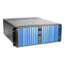 D Storm D-400SEA-BL-HDD2535, Blue Bezel, 4x 5.25", 3x 3.5" Drive Bays, No PSU, ATX, Black, 4U Chassis