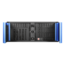 D Storm D-400SEA-BL-HDD2535, Blue Bezel, 4x 5.25&quot;, 3x 3.5&quot; Drive Bays, No PSU, ATX, Black, 4U Chassis