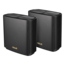 ZenWiFi AX Charcoal WiFi Mesh System (XT8 2 Pack), IEEE 802.11ax, Tri-Band 2.4 / 5GHz / 5GHz, 574 / 1201 / 4804 Mbps, 3xRJ45, 1x USB 3.0, Retail Wireless Router