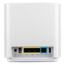 ZenWiFi AX White WiFi Mesh System (XT8 2 Pack), IEEE 802.11ax, Tri-Band 2.4 / 5GHz / 5GHz, 574 / 1201 / 4804 Mbps, 3xRJ45, 1x USB 3.0, Retail Wireless Router