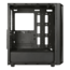 FARA B1, Tempered Glass, No PSU, ATX, Black, Mid Tower Case