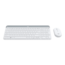MK470, Wireless, White, Membrane Slim Keyboard & Mouse