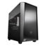 MG130-G, Tempered Glass, No PSU, microATX, Black, Mini Tower Case