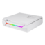 RAVEN RVZ03-ARGB, No PSU, Mini-ITX, White, Slim HTPC Case