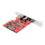 PEXUSB311AC3, 1 x USB 3.2 Type-C/1 x USB 3.2 Type-A Connector to PCI Express 3.0 x4 Add-On Card