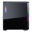 MX331 Mesh-G, Tempered Glass, No PSU, ATX, Black, Mid Tower Case
