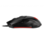 Clutch GM08, Red, 4200-dpi, Wired, Black, Optical Gaming Mouse