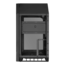 LD03B-AF (Airflow), Tempered Glass, No PSU, Mini-ITX, Black, Mini Cube Case