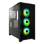 iCUE 4000X RGB, Tempered Glass, No PSU, E-ATX, Black, Mid Tower Case