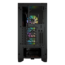 iCUE 4000X RGB, Tempered Glass, No PSU, E-ATX, Black, Mid Tower Case