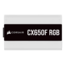 CX650F RGB White, 80 PLUS Bronze 650W, Fully Modular, ATX Power Supply