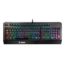 VIGOR GK20, Static Multi-Color, Wired, Black, Membrane Gaming Keyboard