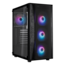 FARA B1 PRO, Tempered Glass, No PSU, ATX, Black, Mid Tower Case