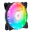 MASTERFAN MF120 PRISMATIC 3 x 120mm, w/ Controller, ARGB LEDs, 2000 RPM, 55 CFM, 27 dBA, Cooling Fans