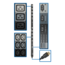 8.6kW 208/120V Three-Phase Basic PDU - 48 Outlets (36 C13, 6 C19, 6 5-15/20R), L21-30P Input, 6 ft. Cord, 70 in. 0U Rack